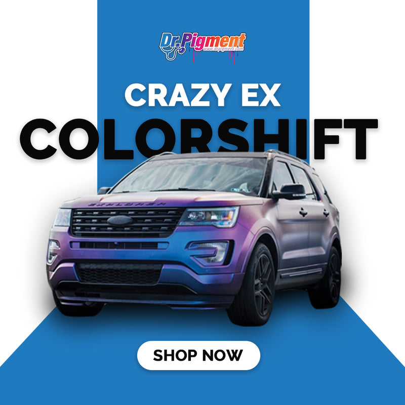 DrPigment Crazy Ex Colorshift - Great for Raail, Plasti Dip, Auto Paint, Resin and Slime