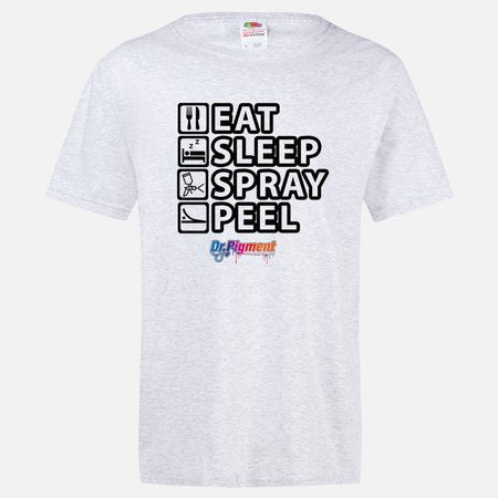 Eat Sleep Spray Peel Dr Pigment T Shirt