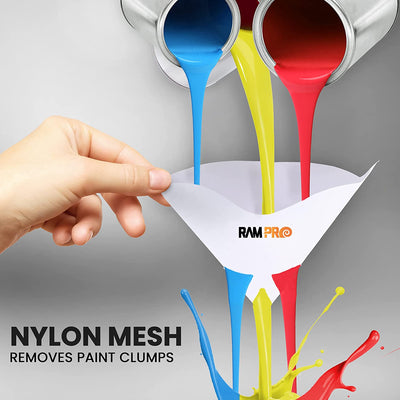 Paint Strainers with 190 Micron Paint Filter
