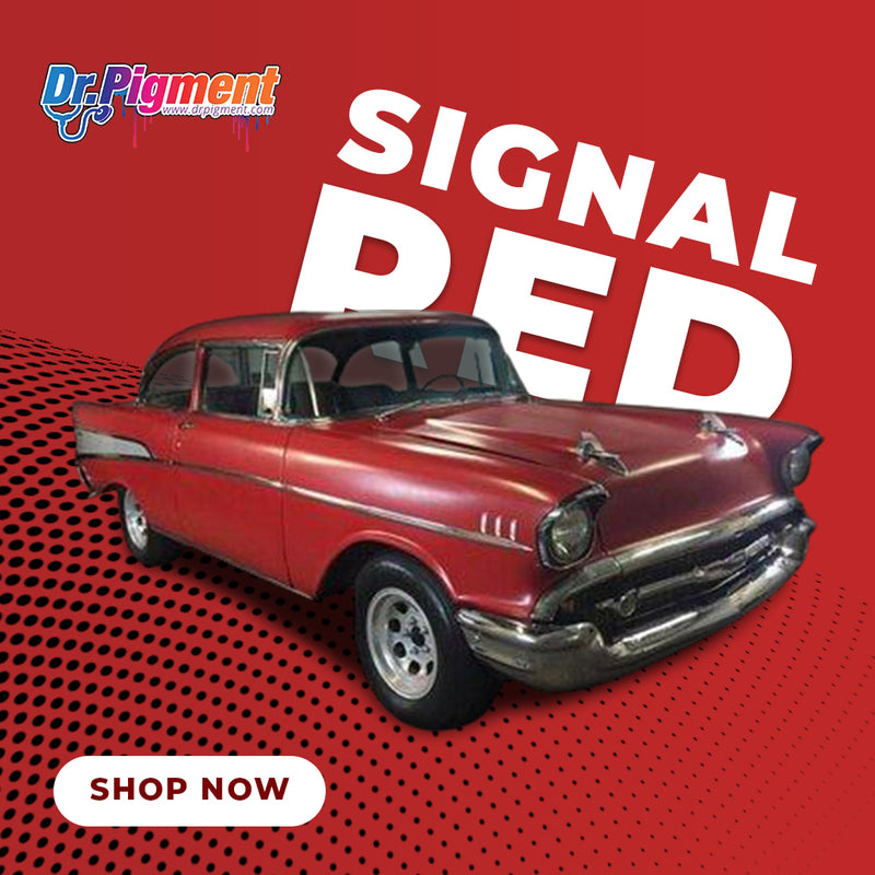 Signal Red– Great for Raail, Plasti Dip, Auto Paint, Resin and Slime