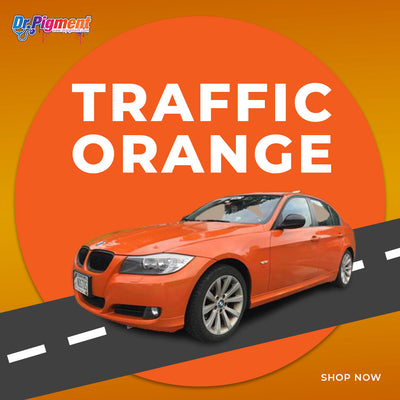 DrPigment Traffic Orange – Great for Raail, Plasti Dip, Auto Paint, Resin and Slime