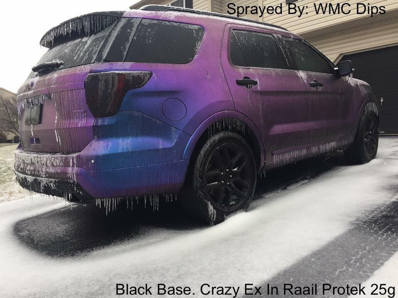   ACrazy Ex Colorshif - Pearl mica pigments. - Great for Raail, Plasti Dip, Auto Paint, Resin and Slime. Vinyl Wrap. Liquid Wrap. Dipyourcar
