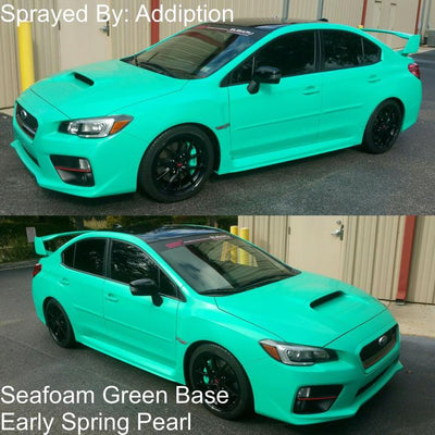 Early Spring (Teal Base)- Pearl mica pigments. - Great for Raail, Plasti Dip, Auto Paint, Resin and Slime. Vinyl Wrap. Liquid Wrap. Dipyourcar