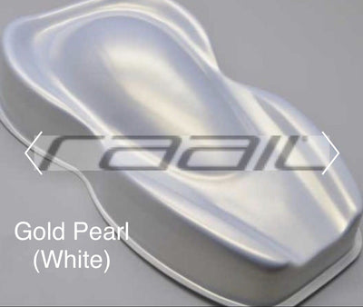 Gold Pearl White Base- Pearl mica pigments. - Great for Raail, Plasti Dip, Auto Paint, Resin and Slime. Vinyl Wrap. Liquid Wrap. Dipyourcar