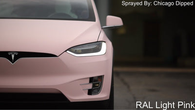 Light Pink - Pearl mica pigments. - Great for Raail, Plasti Dip, Auto Paint, Resin and Slime. Vinyl Wrap. Liquid Wrap. Dipyourcar