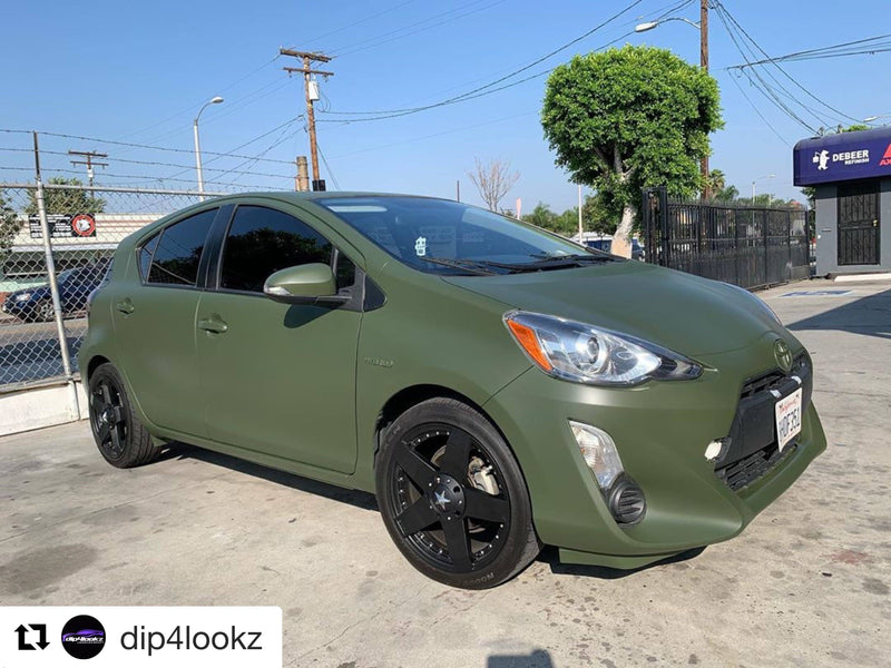 Olive Green - Pearl mica pigments. - Great for Raail, Plasti Dip, Auto Paint, Resin and Slime. Vinyl Wrap. Liquid Wrap. Dipyourcar