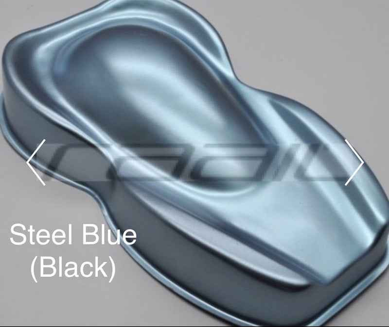 Steel Blue Effect - Pearl mica pigments. - Great for Raail, Plasti Dip, Auto Paint, Resin and Slime. Vinyl Wrap. Liquid Wrap. Dipyourcar
