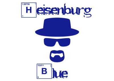 Heisenburg Blue DrPigment T-Shirt