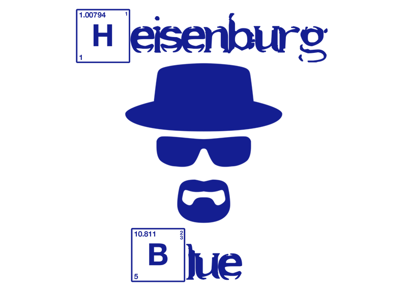 Heisenburg Blue DrPigment T-Shirt