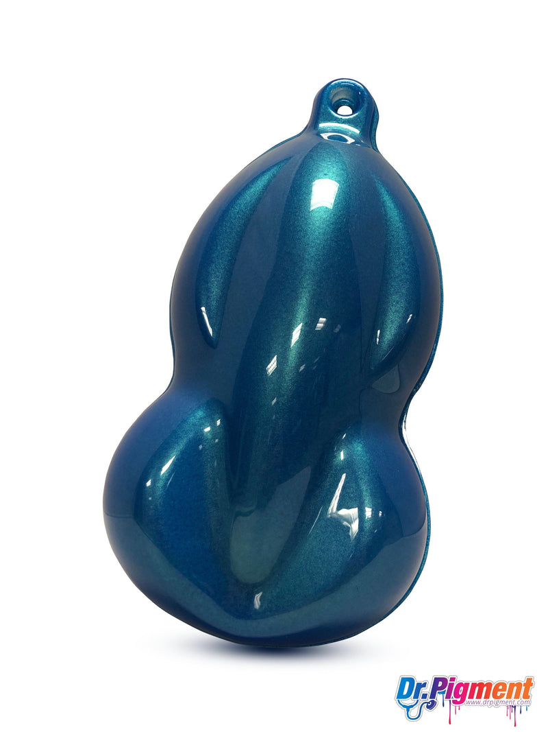Spherical Clearcoat – Peelable paint liquid wrap. Dipyourcar AutoFlex True Turquoise (Blue Base)