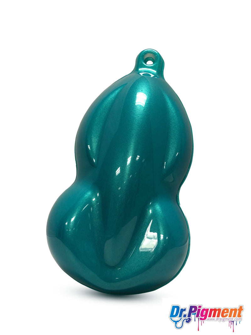 Spherical Clearcoat – Peelable paint liquid wrap. Dipyourcar AutoFlex True Turquoise (Teal Base)