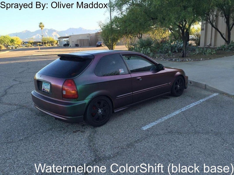 Watermelone Colorshift - Pearl mica pigments. - Great for Raail, Plasti Dip, Auto Paint, Resin and Slime. Vinyl Wrap. Liquid Wrap.